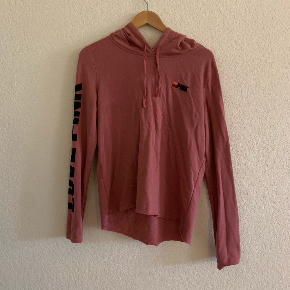 Pink hoodie